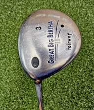 Callaway Great Big Bertha II 3 Wood Left-Handed LH Reg 39.5" / NEW GRIP /jd6678
