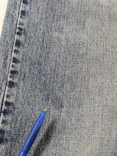 Levi's Silver Tab Vintage Baggy Light Wash Denim 36x29 (36x30 Tag) Very Good - Picture 5 of 10