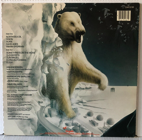 Jethro Tull STORMWATCH Original 1979 Chrysalis VG+/VG++ - Foto 5 di 5