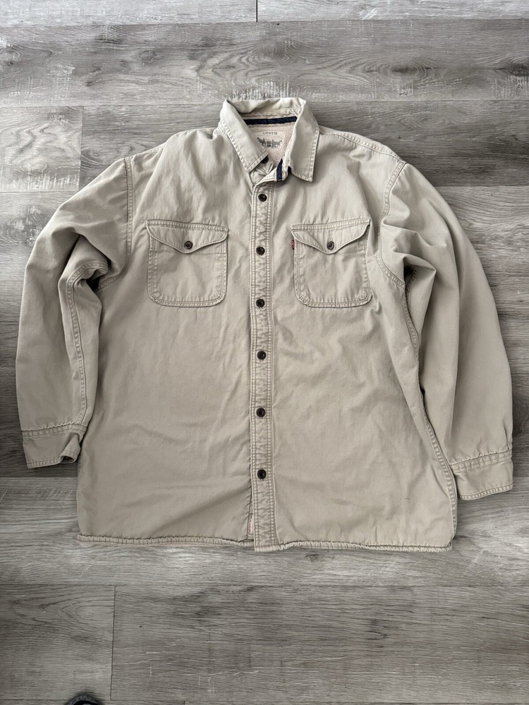 Levis Jackson Worker Overshirt XL Jacket Work Casual