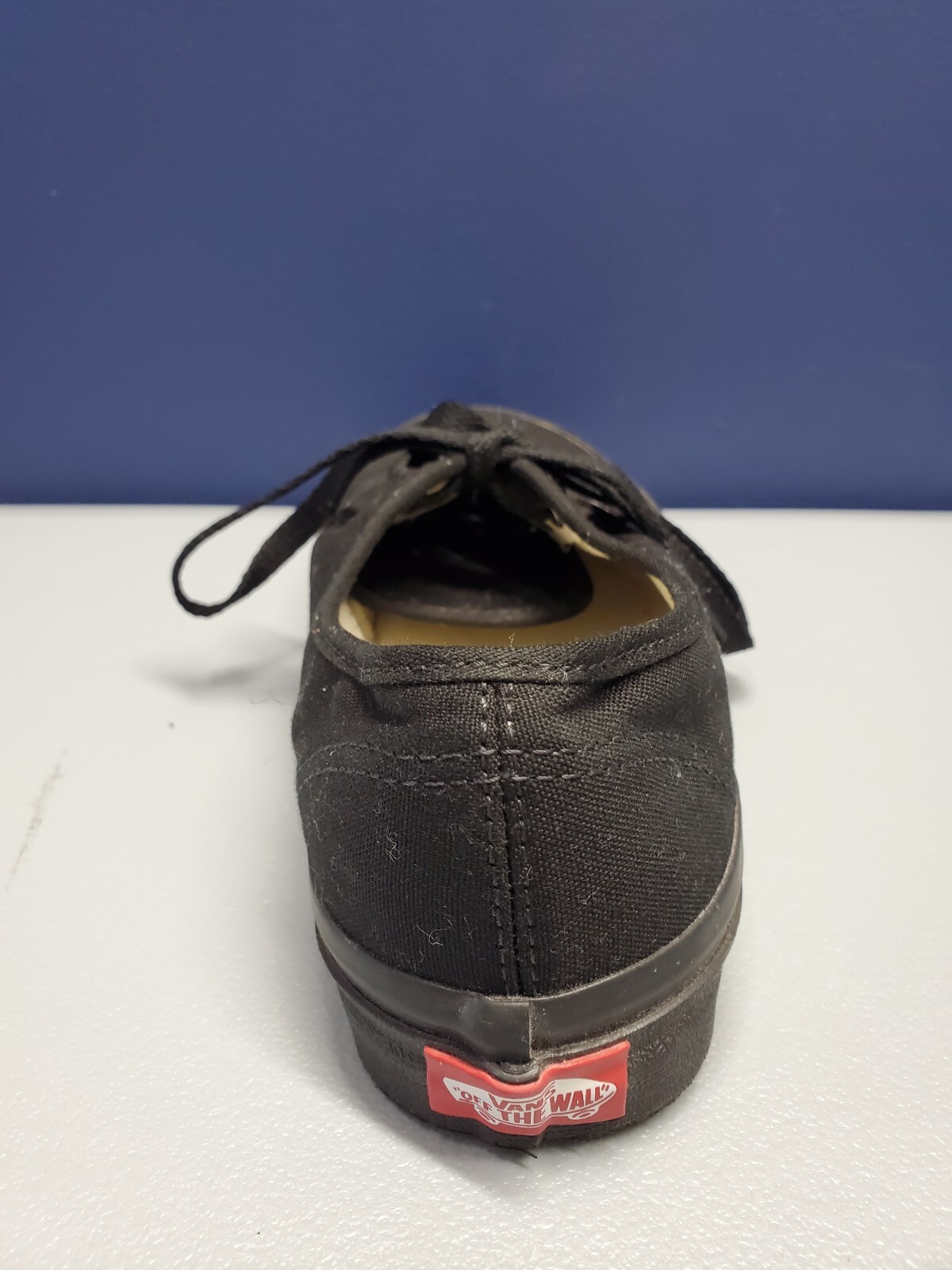 SAOLA Sneakers Vans Off The Wall TC7H unisex taglia 5M 6 5W nere tela basse stringate