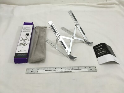 (1) NEW Targus Portable Laptop/Tablet Stand Collapsible Metal - 6 Positions