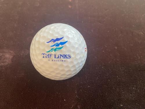 Vintage THE LINKS AT KUILIMA Logo Golf Ball Aloha TOP-FLITE STRATA - Picture 3 of 3