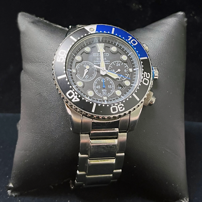 Seiko, Diver Solar Chronograph (V175-0AD0) | eBay Seiko, Diver Solar Chronograph (V175-0AD0) | eBay