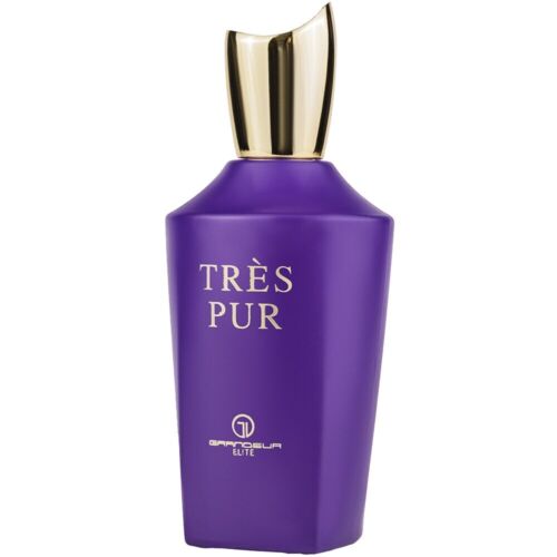 Tres Pur Grandeur Elite EDP Women Orginal 100 ML New Rich UAE Vanilla Musk - Picture 2 of 2