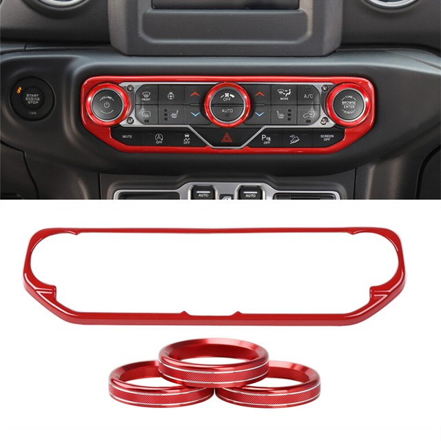 for Jeep Wrangler JL 20182021 Accessories Air Conditioning Control
