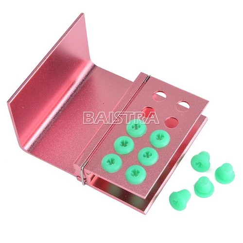 Dental FG RA CA Bur Holder Sterilizer Block Disinfection Box 8/10/16/30Holes - Picture 35 of 47