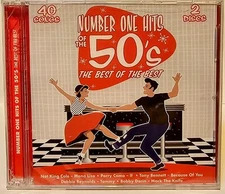 "Number One Hits Of The 50's" the best of the best   2CDs  SEALED  NEW !