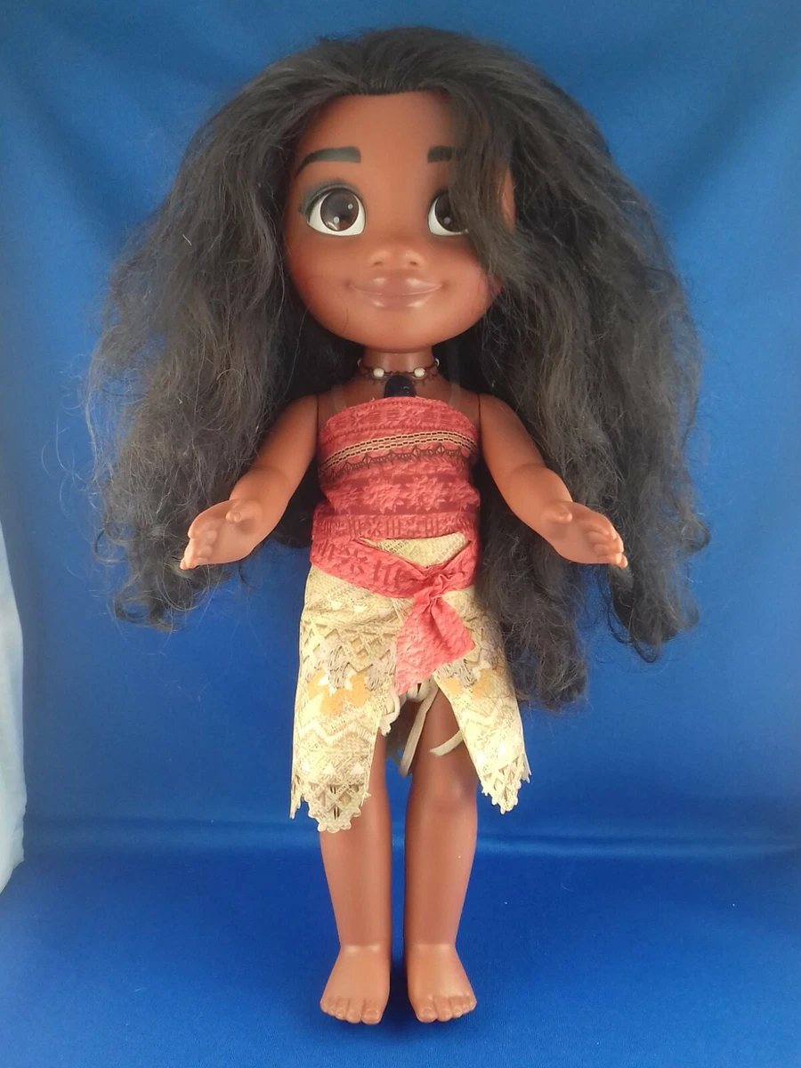 Poupée disney VAIANA sonore chante anglais / espagnol 35cm