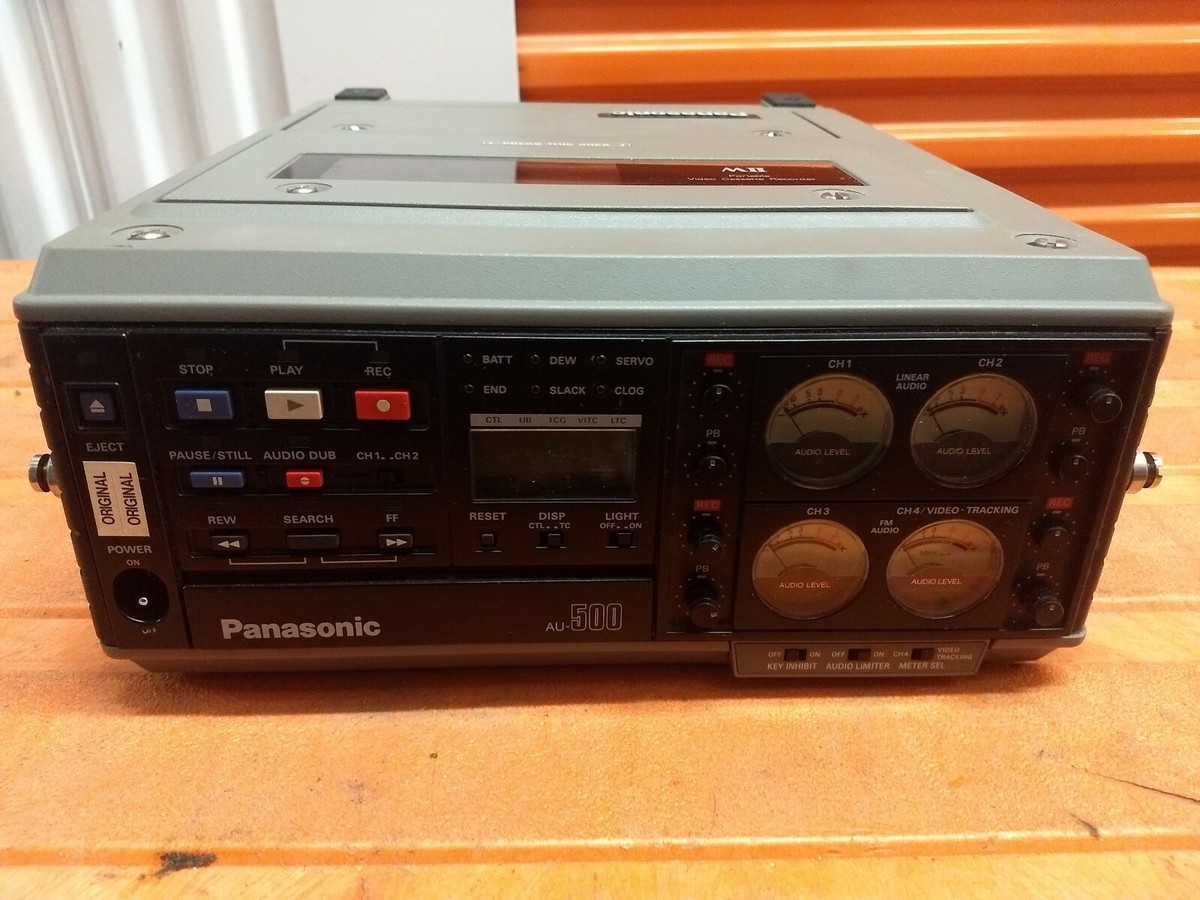 Panasonic AU-500 ポータブルビデオカセットレコ―ダ― s-l400.jpg