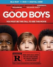 Good Boys Blu-Ray You Can CHOOSE WITH OR WITHOUT A CASE