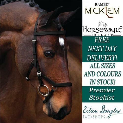 Houston Mall Horseware RAMBO Outstanding MICKLEM Competition Horse Riding ALL Bridle SIZE