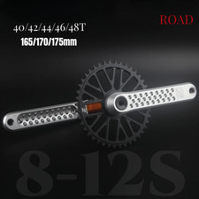 Guarnitura bici pieghevole strada 10/11/12s corona singola 40/42/44/46/48T con BB
