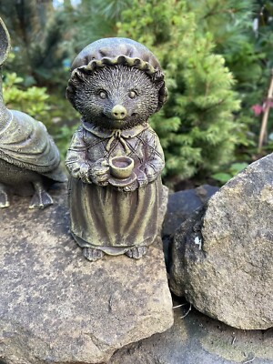 Set 3 Beatrix Potter Statue Garden Ornament Figure Decoration