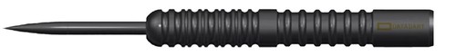 DATADART REAPER 90% TUNGSTEN BLACK PVD COATED STEEL TIP DARTS SET 25g - Picture 3 of 3