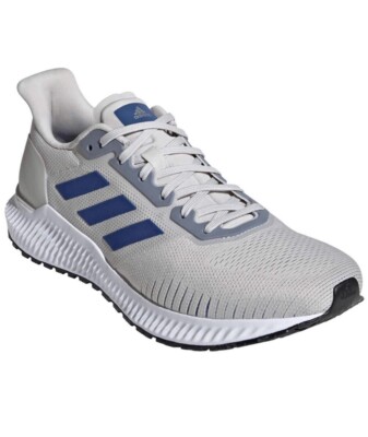 Adidas Running Gym Solar Ride Shoes EF1424 Gray Blue Mens NEW