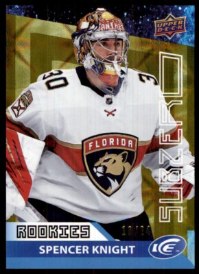 2021-22 Upper Deck Ice Sub Zero Gold Spencer Knight 16/24 #SZ35