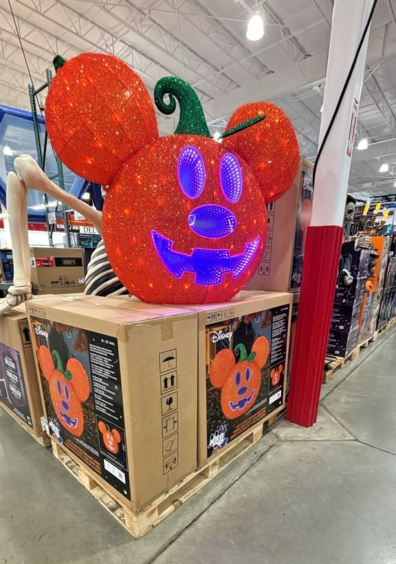 Disney Mickey Mouse Pumpkin LED Yard Sculpture SAMEDAYSHIP!!