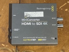 Blackmagic Design Mini Converter HDMI to SDI 4K NO POWER SUPPLY 