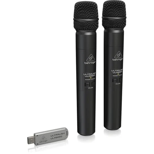 Behringer Ultralink ULM202USB Wireless USB Dual MIcrophone SystemFrom Japan - Image 2 of 4