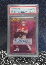 2024 Prestige Joe Montana #263 16/25 AUTO PSA 10 GEM MINT 49ERS  Jersey Match.