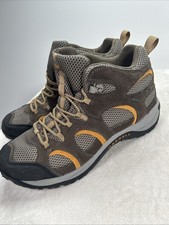 Merrell Waterproof Hiking Mid Boots Mens Sz 13 Boulder Apricot