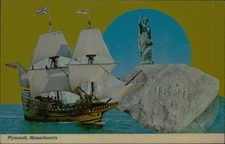 Postcard: Plymouth, Massachusetts BLTO FOURY 16204