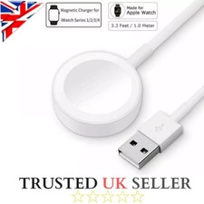 Image of Magnetic Apple Watch Charger USB-A Fast Charging Cable Series 9 8 7 6 New