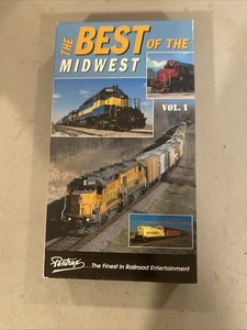 Pentrex Train VHS Tape BEST OF THE MIDWEST Volume 1 Diesels 1998 BNSF