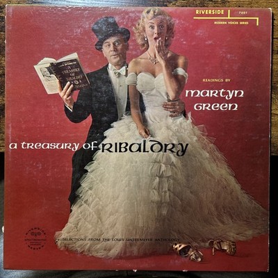(EX)Martyn Green- A Treasury Of Ribaldry 1956 LP RLP7001 Bx13