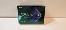 1x Titleist AVX Golf Balls 2023 White - 3 Ball Sleeve - New Unused