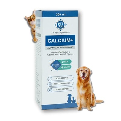 Advanced Mobility Formula with Calcium Amino Acids & Vitamins Pets Dogs & Cats S