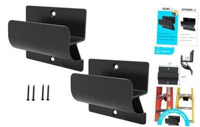 Ladder Hooks for Garage Organization,Ladder Hangers for Garage Storage Wall 