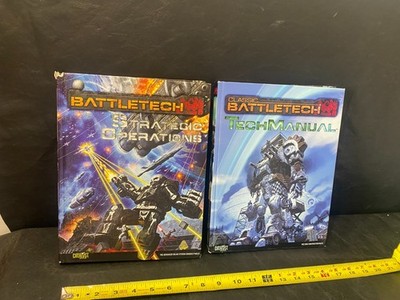 Classic BattleTech Tech Manual and BattleTech Strategic Operations 35002 35004
