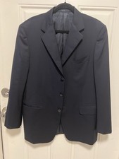 Ermenegildo Zegna Dark Blue Suite Blazer