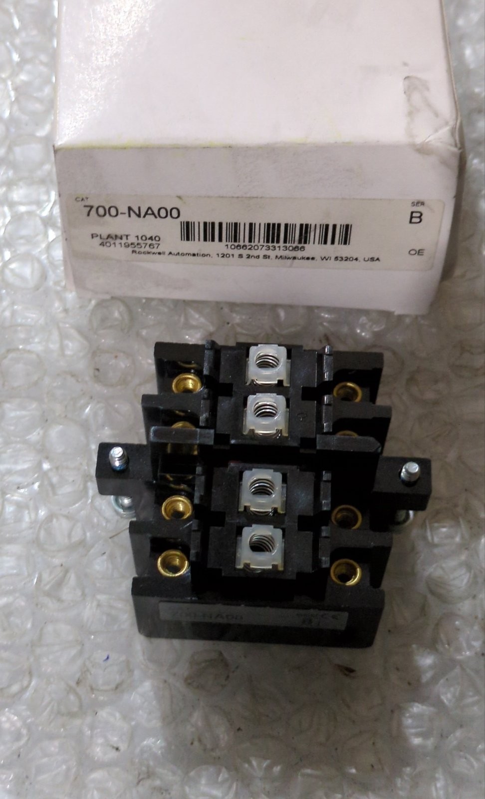 Rockwell Automation 700-NA00 Ser B Front Adder Deck for 700-N Relay Industrial