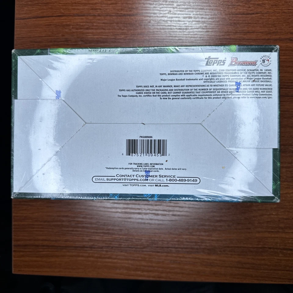 2020 BOWMAN DRAFT BASEBALL Sealed HTA JUMBO HOBBY Box WITT PETE CORBIN ADLEY !!! - Image 2 of 4