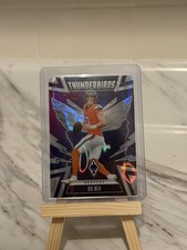 2025 Phoenix Bo Nix Thunderbirds Silver Lava Prizm #144/199 Broncos