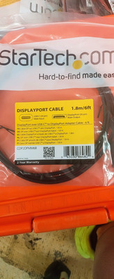 StarTech Displayport Cable - CDP2DPMM6B - USB-c to Adapter