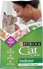 Purina Cat Chow Indoor Healthy Weight and Hairball Dry Cat Food with Chicken - 