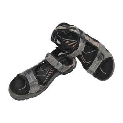 Ecco UK 10 EU 44 Offroad Yucatan Sandale Wandern Hiking Leder Obermaterial GUC 