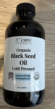 Black Seed Oil Organic Cold Pressed Unrefined Glass Bottle 8oz NEW