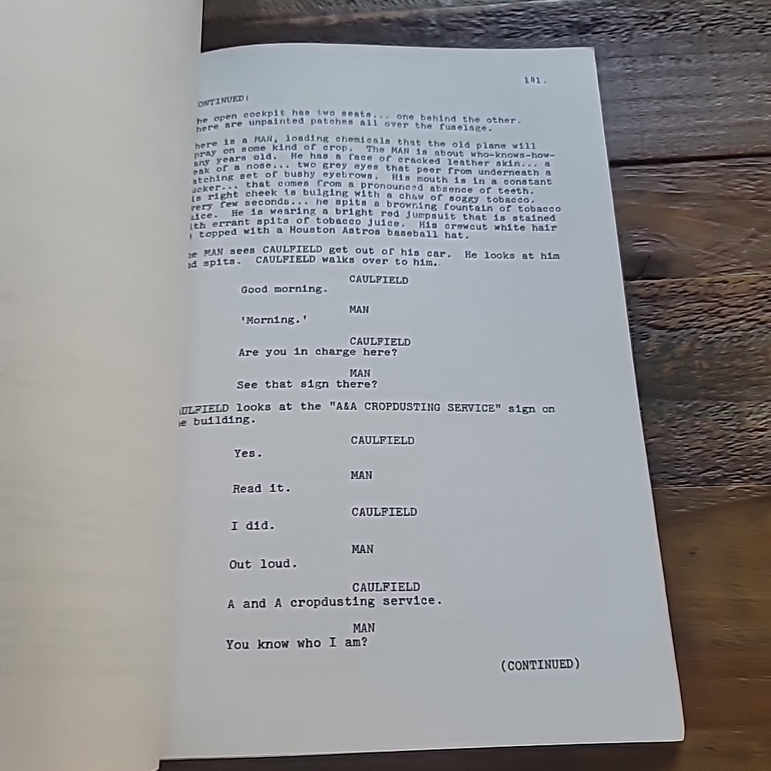 Capricorn One Revision One Screenplay Peter Hyams c1976