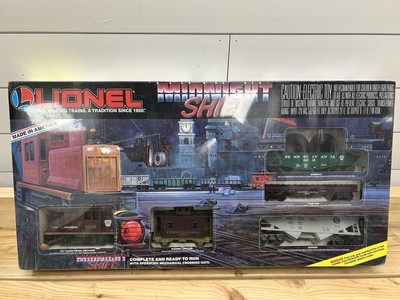 LIONEL PENNSYLVANIA MIDNIGHT SHIFT O GAUGE TRAIN SET 6-11708