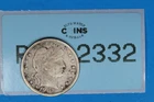 1902-O 25C LIBERTY HEAD BARBER SILVER QUARTER DOLLAR Early US Type RAW-2332