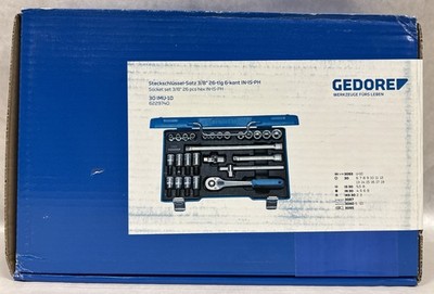 GEDORE 30 IMU-10 Socket Set 3/8'' 26 Pieces Hex IN-IS-PH