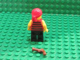 LEGO Pirates III eyepatch minifigure + pistol 70410 Soldiers outpost PP27