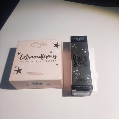 Ciate-london Translucent powder and Dewy stick Makeup