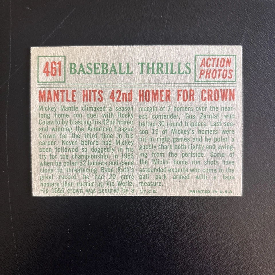 1960s Topps Hof Goat Rc Lot(40) Mickey Mantle Berra Mays Maris Aaron Uecker - Image 4 of 4