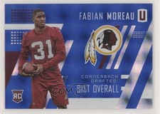 2017 Panini Unparalleled Class of 2017 Rookie Blue 8/15 Fabian Moreau #264 z5i